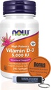 Nutrição mundial agora Suplementos Vitamina D3 5000 UI Softgels - Fórmula de alta potência para suporte estrutural D 240 Count Vitamina, orgânico & chaveiro