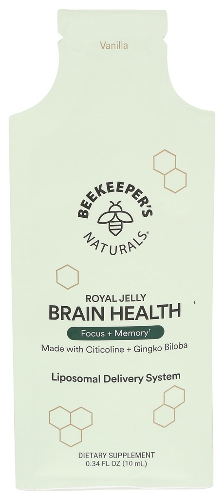 Apicultores naturais Saúde do cérebro Royal Jelly Liposomal SGL, 0.34 Fz