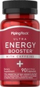 Piping Rock Energy Supplement com Cafeína 90 Cápsulas