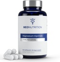 Magnésio glicinato 275mg por serviço 90 Cápsulas Vegan □ Não-GMO, Gluten-Free, Gentil em Digestion