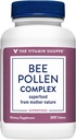 Complexo de Polícula Vitamina Shoppe Bee 1000MG, Superalimento com Polícula de Abelha e Geléia Real, Suporte ao Sistema Imune Sazonal (300 Tablets)