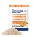 L-ARGININE PRO Supplement Powder 30 Packets Único Servir tamanho de viagem 5,500mg de L-arginina mais 1,100mg L-citrulina, laranja