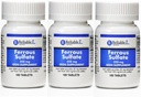 Ferrous Sulfate Iron 325 mg Genérico para Feosol 100 Comprimidos Embalagem de 3