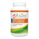 Wellness Resources Daily Protector Eye & Imune - Lutein, Lycopene, Zeaxanthin, Cryptoxantina, Bilberry e mais para Olho, Imune, e Saúde da Pele (180 Cápsulas)