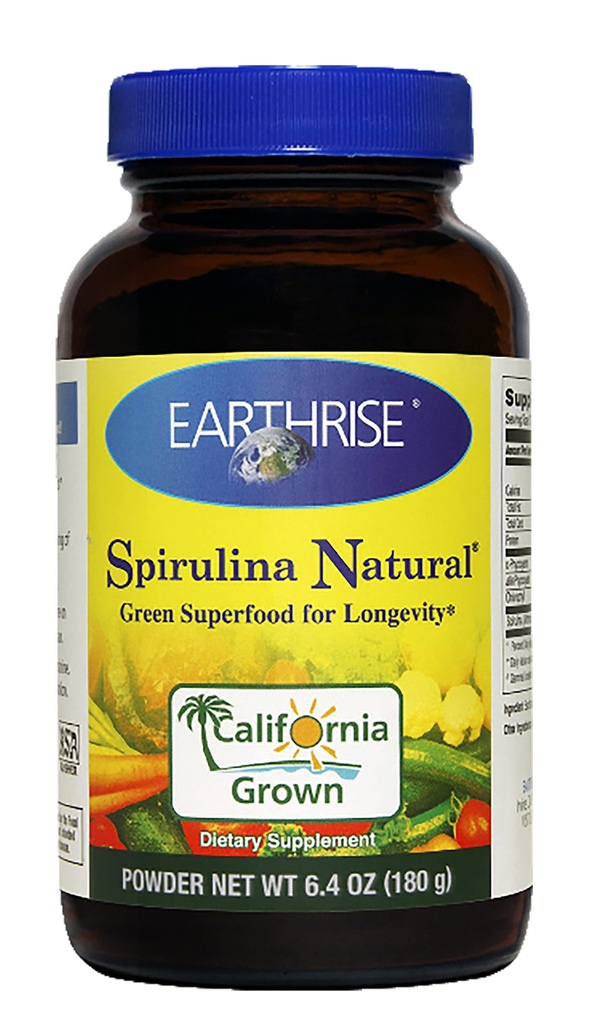 EARTRISE Spirulina Pó 180 Gram, 0,01 Libras
