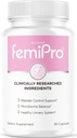 LIVORKA FemiPro Bladder Control Pills - Cápsulas FemiPro originais, Femi Pro Bladder Control Supplement, Probitic FemiPro Pills for Global Health and Wellness Reviews, 30 Cápsulas para 1 mês