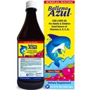 Ballena Azul Aceite de Hígado de Bacalao para Adultos e Niños, Óleo de Fígado COD para Adultos e Crianças,Vitaminas A,D,E, B1, Suplemento Alimentar, Omega 3, Inmune System Boost, Cherry (Cherry 15 OZ)