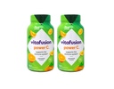 Vitafusion Power C Vitaminas Adulto Gummy, Suporte Imune, Laranja Natural 150 ea (Pacote de 2)