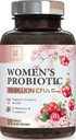 Probióticos para Mulheres Apoio à Saúde Digestiva - 90 bilhões de UFC Probiótico feminino, 16 Strains, Cranberry, Vaginal Probiótico com Prebióticos, PH, Imune, Urinário, & Apoio à Saúde Feminino, 120 Cápsulas