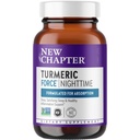 Novo Capítulo Suplemento Turmérica + Ajuda ao Sono - Força Turmérica Nocturna para o Apoio ao Sono com Raiz Valeriana + Ginger + NENHUMA Pimenta Preta Necessária + Ingredientes Não-GMO - 60 Cápsula Vegetariana