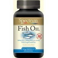 ESPECTRUM ESSENCIAIS Óleo de peixe Omega 3, 5 libras