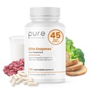 Pure Therapro Rx Elite Enzimas Enzimas Digestivas de força extra Suplemento para Mulheres & Homens, 90 Cápsulas Vegan
