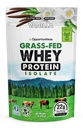 Opportuniteas Grass Fed Vanilla Whey Protein Isolate Powder - 22g de pó de proteína sem adoçantes artificiais, vacas sem hormônios, não OGM - 1lb