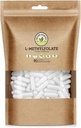 DSO L Metilfolato 12.5mg (5 Suplemento MTHF) - 90 Cápsulas Vegan (12.5 mg) - Suplemento ativo L Folato de metilo para controle de homocisteína - Vitamina ácido fólico - Eco-Amigo Embalagem