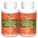 Seabuckwonders Sea Buckthorn Seed Oil, Made with Organic Sea Buckthorn, 60 Count Softgels (Pacote de 2)
