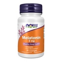 Now Supplements, Melatonina 3 mg, Free Radical Scavenger*, Healthy Sleep Cycle*, 90 Lozenges mastigáveis