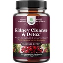 Advanced Kidney Support Supplement - Rim Cleanse Detox & Repair Cranberry Extract Capsules with Uva Ursi, Stinging Nettle & Astragalus for Kidney health - Urinary Tract Health - 120 Caps