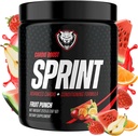6AM Run Sprint - Pó pré-treino para aumento de energia instantânea para Cardio e Foco - Sem Jitters, Fórmula de Condicionamento de Alta Energia - Tudo Natural, Keto, Vegan (Fruit Punch, Full Bottle)