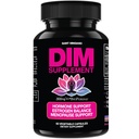 DIM Suplemento 300 mg - Equilíbrio Hormônio para as mulheres, Estrogênio Suplemento para as mulheres com flashes quentes e suores noturnos, Aids em Sintomas de Menopausa, Estrogênio e Estrogênio. 60 Cápsulas