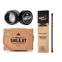 Resina SHILAJIT NATURAL - Suplemento de 20 gramas de Shilajit com ácido fúlvico & Trace Minerals & Shilajit Honey Sticks 7 Count
