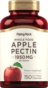 Piping Rock Apple Pectin Cápsulas de □ 1950 mg □ 150 comprimidos