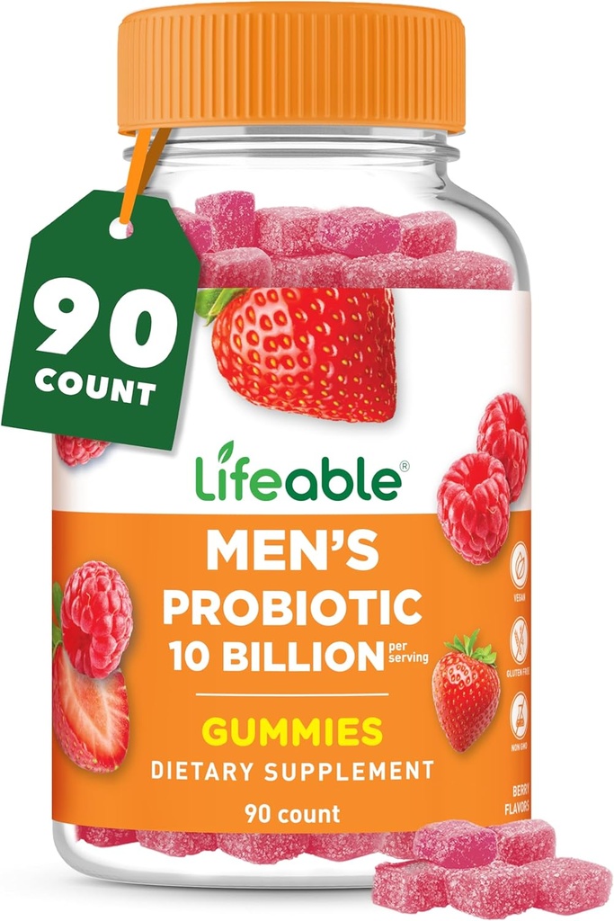 Probióticos vitalícios para os homens 10 bilhões de UFC Grande degustação de chicletes probióticos homens