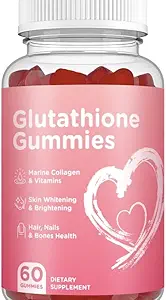 Cuidados da pele glutationa - Brilho da pele - gomas Colágeno - L-Glutationa anti-envelhecimento - Colágeno e vitaminas marinhos