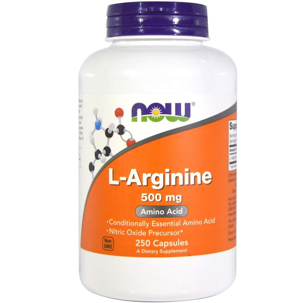 Agora Alimentos L-Arginina (500mg) - 250 ct (Pacote de 2)