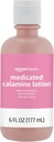 Basics Medicated Calamine Anti-Itch Lotion, Analgesic Skin Protector, 6 Fluid Ounce, 1-Pack (Anteriormente Solimo) (Nova Fórmula)