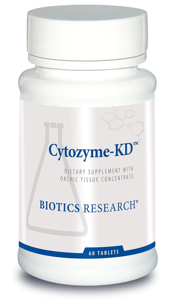 Biotics Research Citozyme KD Neonatal Rim, Suporta Saúde Renal, Saúde Cardíaca, SOD, Catalase, Atividade Antioxidante Potente, 60 Comprimidos