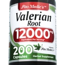 FITO MEDIC'S Lab □ Cápsulas de Raiz Valerianas □200 Cápsulas □12000 mg □ Extrato de Raiz Valeriana .