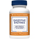 Enzimas Digestivas - Fórmula Digestiva Baseada em Plantas, Promove a digestão para ajudar a liberar nutrientes, digestão nutriente e absorção (90 cápsulas vegetativas) pela Vitamina Shoppe