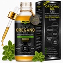 Oregano Oil Drops Orgânico - 1.000 Servings, 12 Mês de Abastecimento, Óleo Selvagem de Oregano 9X Carvacrol, Imune & Suporte Digestivo, Não-GMO, Suplemento de ervas de grau alimentar, Alternativa ao óleo de Tintura de Oregano