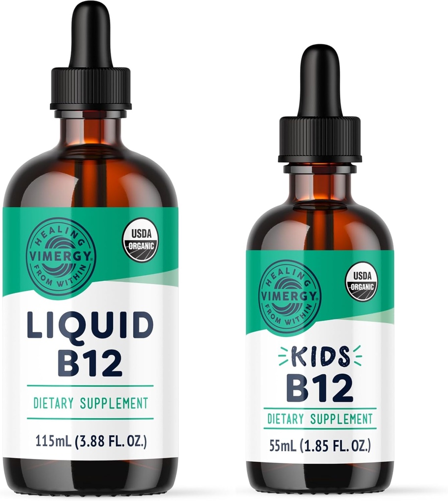 Vimergy B12 (115 ml) e Kids B12 (55 ml) - Pacote