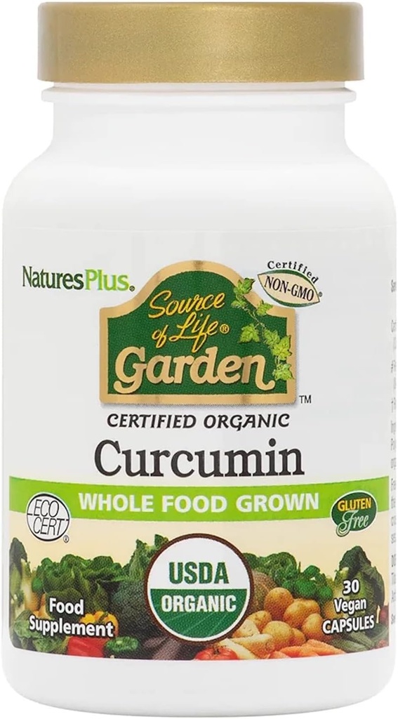 Natural Plus - Fonte de Vida Jardim Curcumin 400 mg, 30 cápsulas Vegan