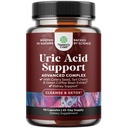 Green Coffee Bean Extract for Uric Acid Cleanse & Detox - Verde Coffee Beans with Turmeric, Tart Cherry & Aipos Seed for Adults - Flush Ácido Urico Diário para Articulações Suporte & Rim Cleanser – 90 Ct
