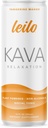 LEILO □ Kava Powered Sparkling Relaxation Drink • Tangerine Mango 12-Pack – Bebidas calmas não-ALC □ 12 latas fl oz (Pacote de 12)