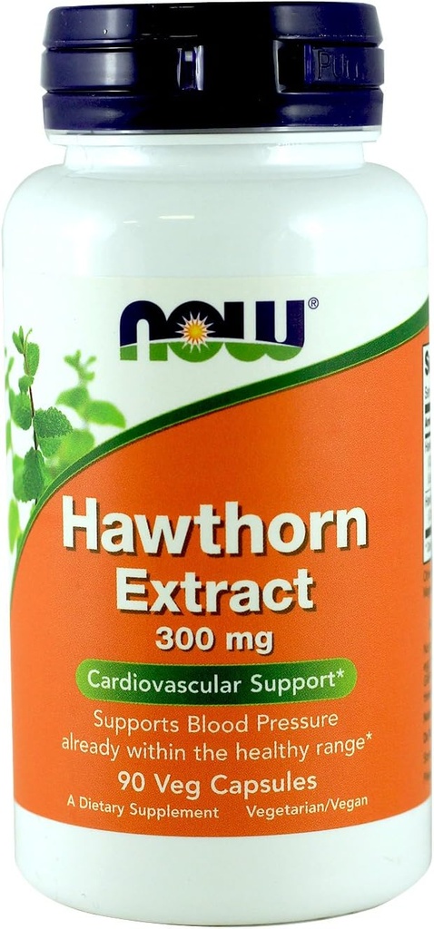 Hawthorn Extract 300mg 90 VegiCaps (Pacote de 2)