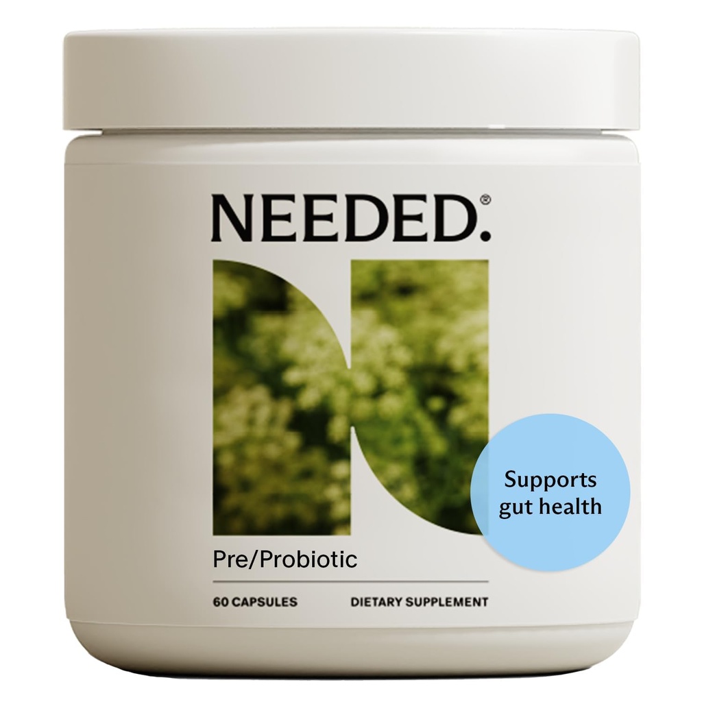 Precisava. Prebiótico & Probiótico testado e experiente para pré-natal, gravidez, aleitamento materno, e pós-parto; Equilíbrio Mood, Imunidade Boost, Microbiome saudável para mãe e bebê 60 cápsulas