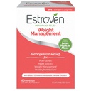 Estroven Weight Management for Menopause Relief - 60 Ct. - Ingredientes clinicamente comprovados ajudam a gerenciar o peso, fornecer suores noturnos e alívio de flash quente - sem drogas e sem glúten
