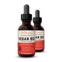 Vivo consciente Vegan Vitamina B12 Sublingual líquido gotas Metilcobalamina Max força B12 5000mcg Fórmula - Vegan B 12 Vitamina Suporte Energia, promover a memória & ajuda sistema imunológico (2 Pack)