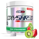 EHP Labs OxyShred pré-treino em pó - pré-treino em pó com L Glutamina e Acetil L Carnitina, Energia Boost Drink - Kiwi Strawberry, 60 Servings