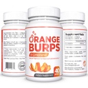 Arrotos Laranja - Redutor ácido D-Limonene (Antácido para Reflux Ácido), alívio da azia, alívio da DRGE, e alívio da indigestão Extrato de casca laranja para saúde e bem-estar (1.000 mg, pacote de 3)