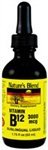 Mistura Vitamina B-12 3000 mcg Sublingual Drops 1,75 oz líquido