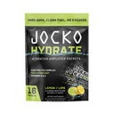 Pacotes de combustível Jocko Baixo Açúcar - Pacotes de amplificador de hidratação para recuperação, desidratação, & exercício - com vitaminas B6, B12 & C (16 pacotes) Limão