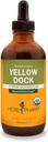 Herb Pharm Yellow Dock Extract líquido para suporte do sistema digestivo - 4 onça