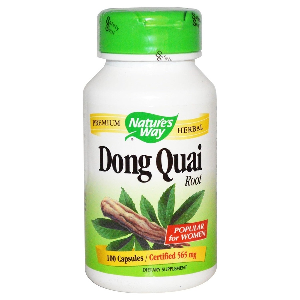 Naturezas Way Dong Quai Root Cápsula, 565 Mg - 100 por embalagem - 3 embalagens por caso.