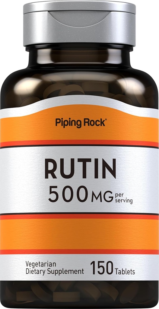 Rutina de rocha de tubulação 500mg 150 Comprimidos Vegetariano, Não-GMO, Suplemento sem glúten