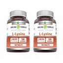 Fórmulas surpreendentes L-Lysine 1000mg Amino Acid Tablets Supplement □ Non-GMO □ Gluten Free .