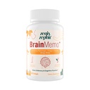 Memory Focus Supplement - Suporte ao Cérebro com Omega-3, Bacopa e Plasmalogens para Função Cognitiva Melhorada - Concentração e Memória - Não-GMO, 60 Softgels